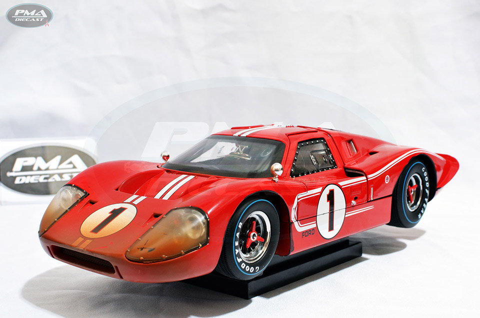 A. J. FOYT, DAN GURNEY 1967 FORD GT40 MKIV 1:18